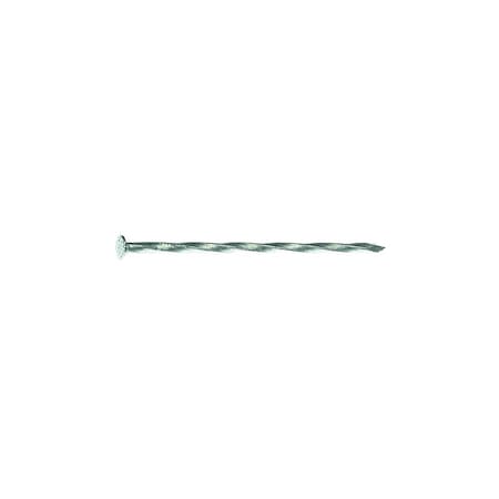 Grip-Rite Common Nail, 3-1/2 in L, 16D, Steel, Hot Dipped Galvanized Finish, 9 ga 16HGSTPDBK